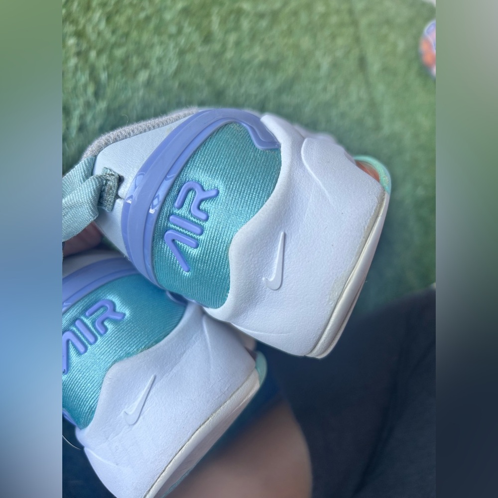Nike Purple and White Sneakers with Air Max - Picture 11 of 13